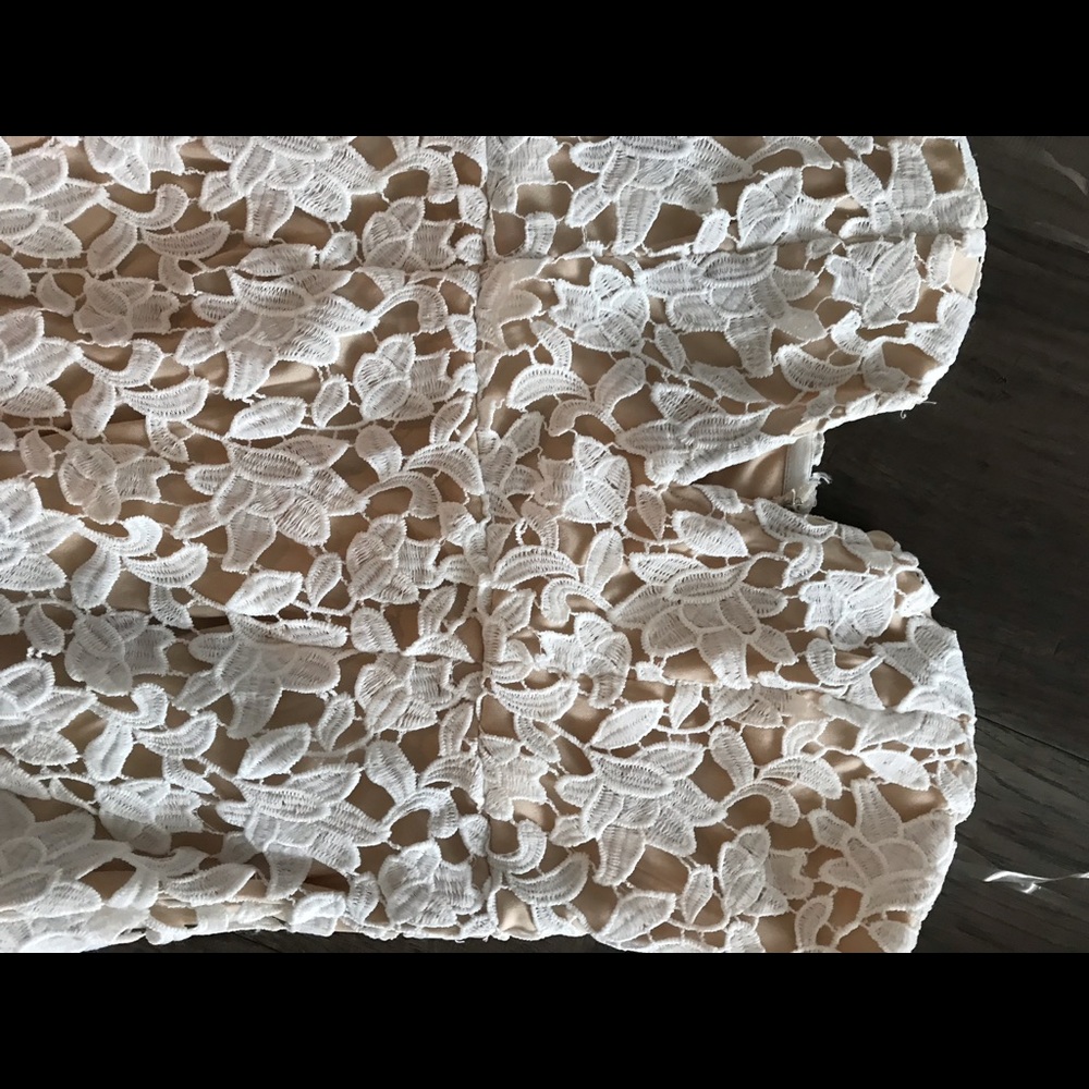 Dress white lace
